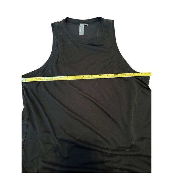 Sweaty Betty women’s muscle tank top black - thin semi sheer -sz Xs - Picture 3 of 7